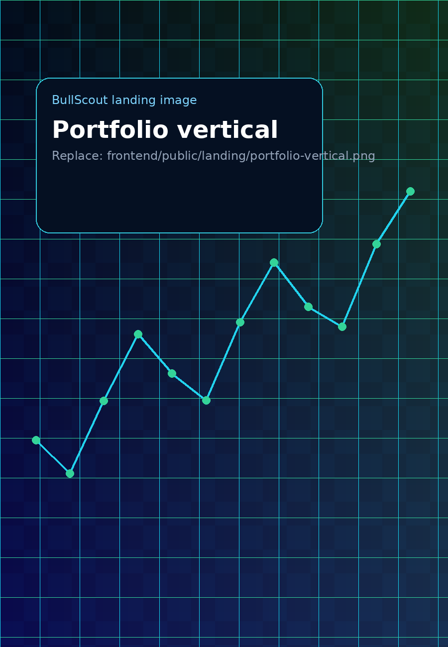 BullRecon portfolio and watchlist screenshot